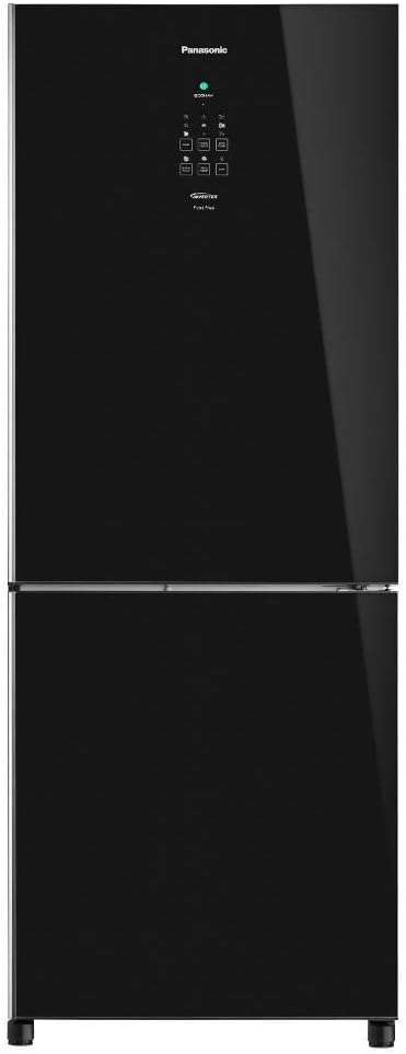 Geladeira Panasonic Frost Free 425L A+++ Black Glass - NR-BB53GV3B