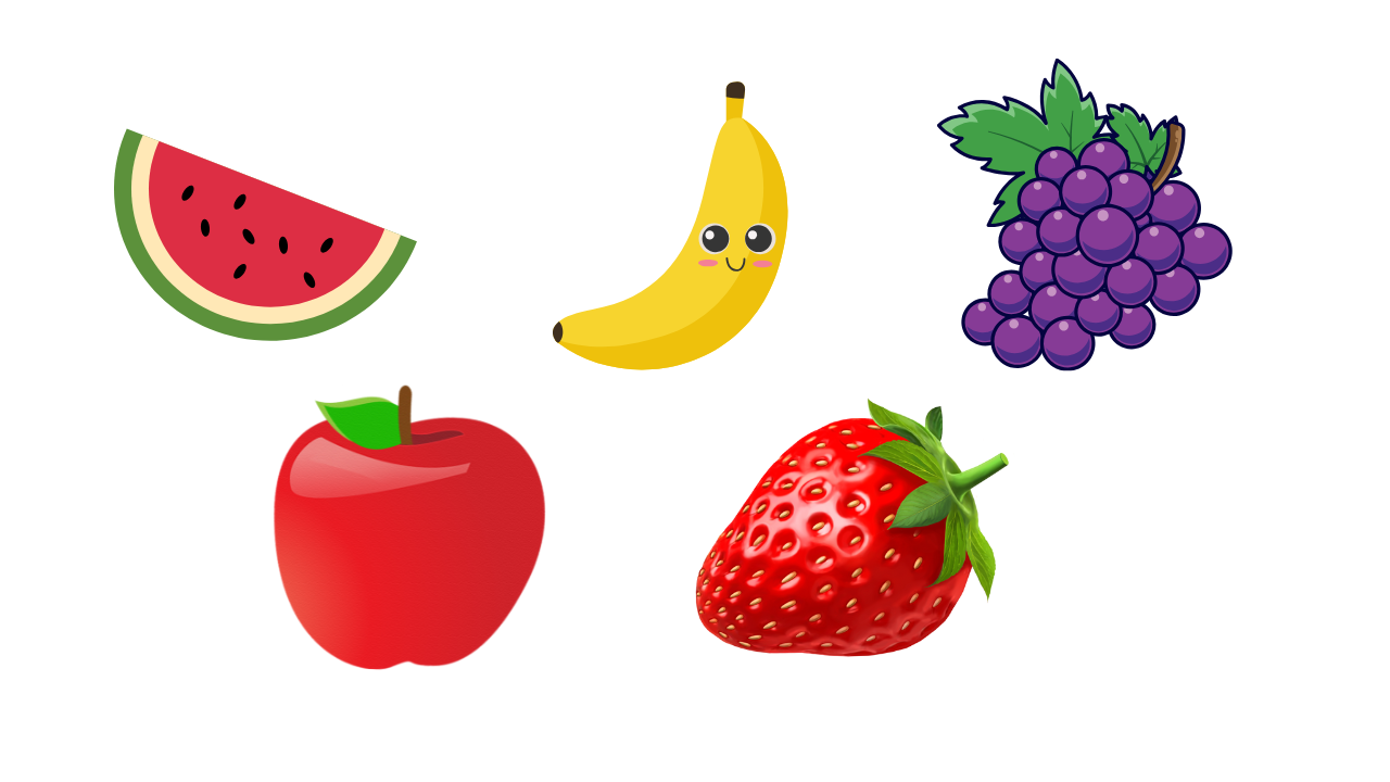 Emoji de frutas